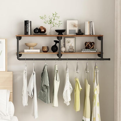 ORSENIGO Industrial Pipe Clothing Rack - Image 2