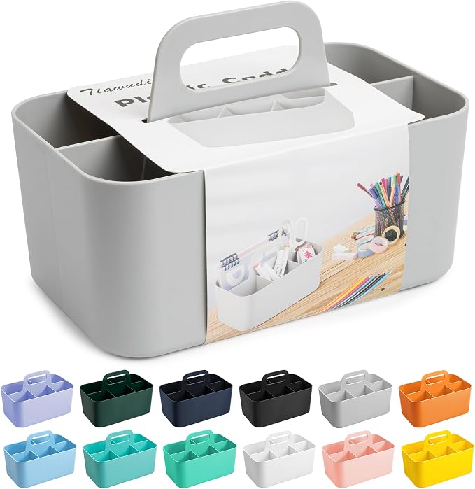 Tiawudi Multipurpose Caddy Organizer, Plastic Caddy by Tiawudi