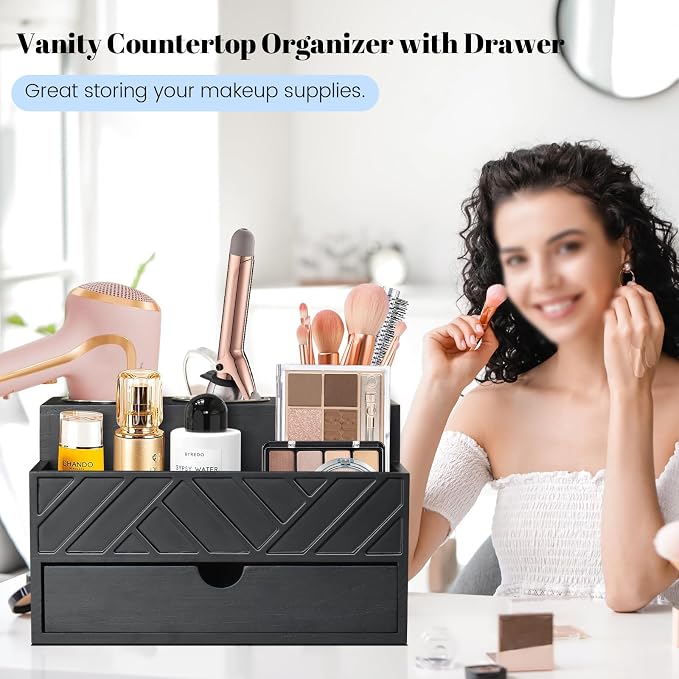 Hair Tool Organizer, Hair Dryer Holder - Image 2
