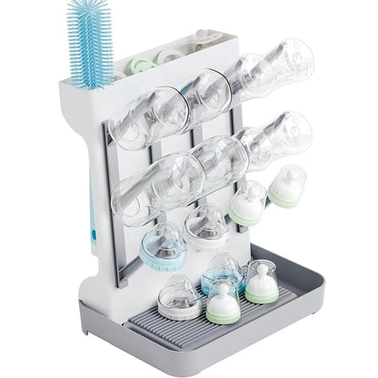 SuoXing Vertical Baby Bottle Drying Rack, Space Saving Countertop Baby Drying by SuoxingStorage