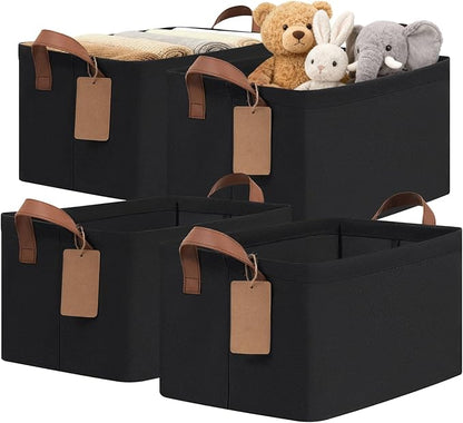 CHICVITA 4 Pack Storage Baskets by CHICVITA