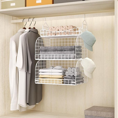 HapiRm Hanging Closet Organizer Storage - Image 5