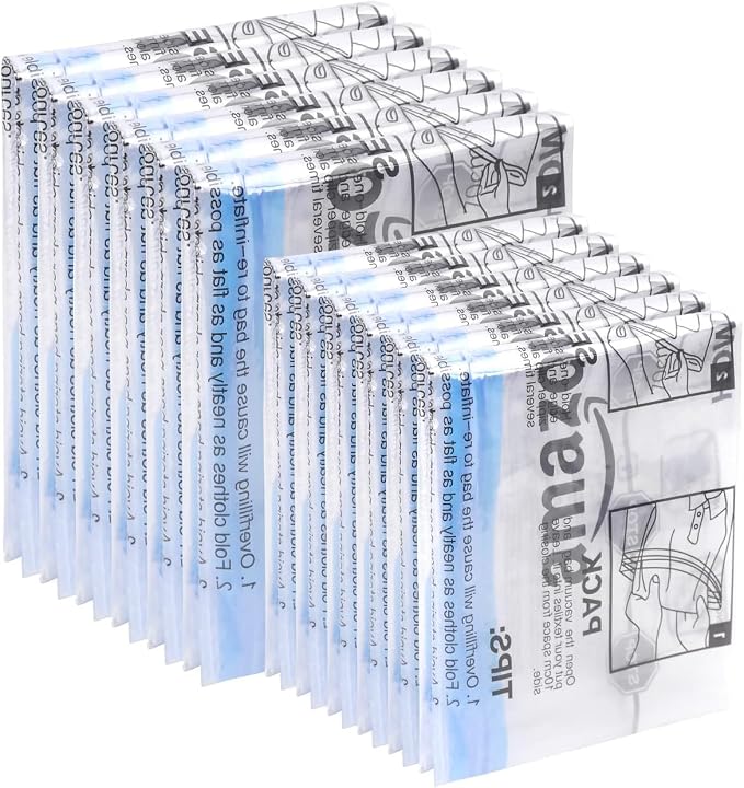 Amazon Basics Roll-Up Travel Compression Storage Bags by AmazonBasics