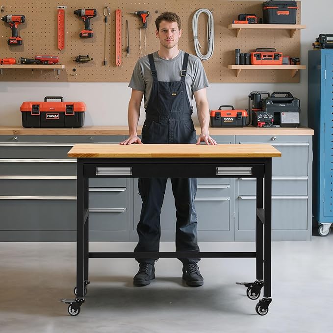 VEVOR Workbench, 48-inch Garage Workbench - Image 8