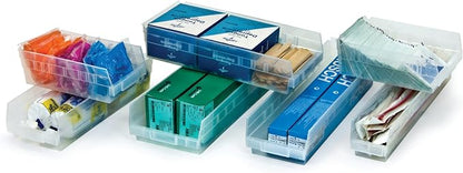 Quantum Storage QSB114 Heavy-Duty Nesting Plastic Shelf Bins - Image 6