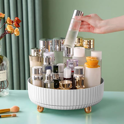 funest Makeup Perfume Organizer, 360 Degree Rotating Lazy Susan Cosmetic Desk by funest