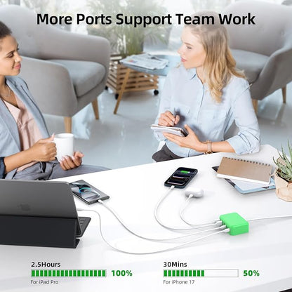 6 in 1 USB Charger, 50% Smaller Charging Station - Image 7