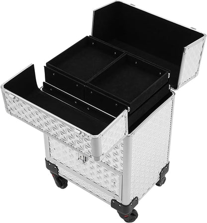 Rolling Makeup Case, Nail Storage Box - Image 5