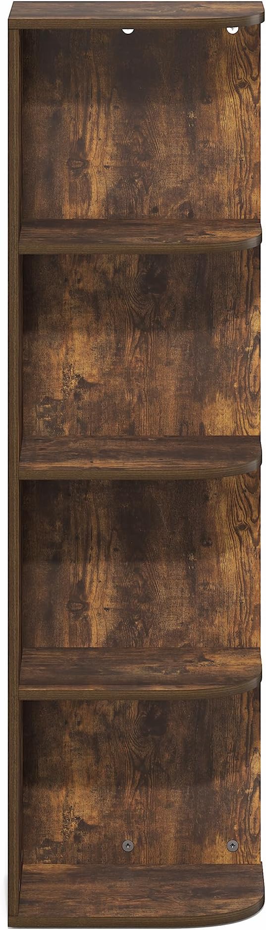Furinno PASIR Book Shelf, 4-Tier Corner Bookshelf - Image 8