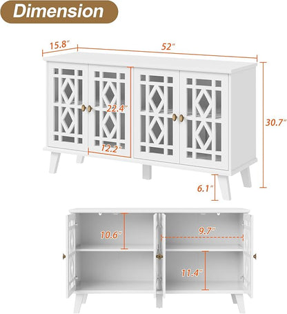 Scurrty 52" Buffet Cabinet - Image 2