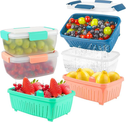 68oz Berry Keeper Fruit Storage Container by Shopwithgreen