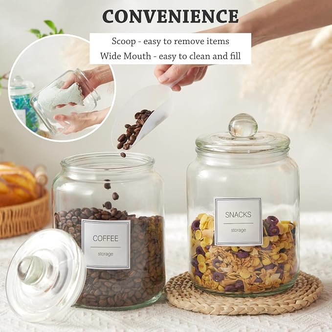 FyndraX Half Gallon Large Glass Jars - Image 2