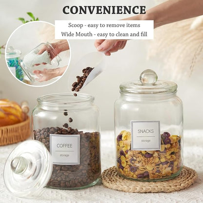 FyndraX Half Gallon Large Glass Jars - Image 2