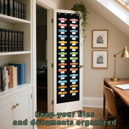 28 Pocket Hanging Wall File Organizer - Image 7