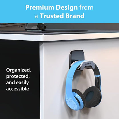 TotalMount Gaming Headset Hanger – Includes Removable Adhesive Strips - Image 5