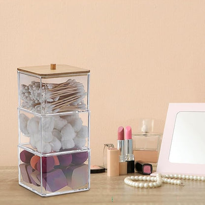 BTSKY Clear Stackable Paper Clip Holder - Image 8