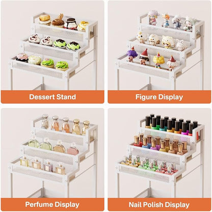Makeup Organizer Storage with Drawers, 13 Inch Bathroom Stand Large Floor - Image 7