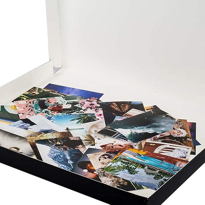 Lineco 16x20 Black Clamshell Archival Folio Storage Box, 1.75" Deep | Acid-Free - Image 4