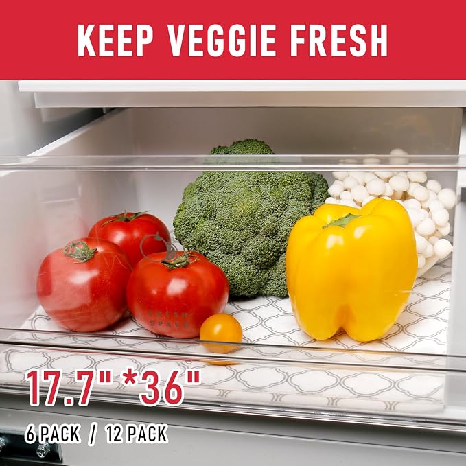 Cooyes Refrigerator Shelf Liners - Image 5