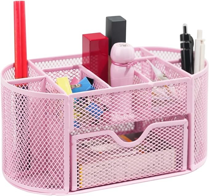 Newkita Desktop Organizer with Pencil Pen Holder and Accessories Offering 8 by Newkita