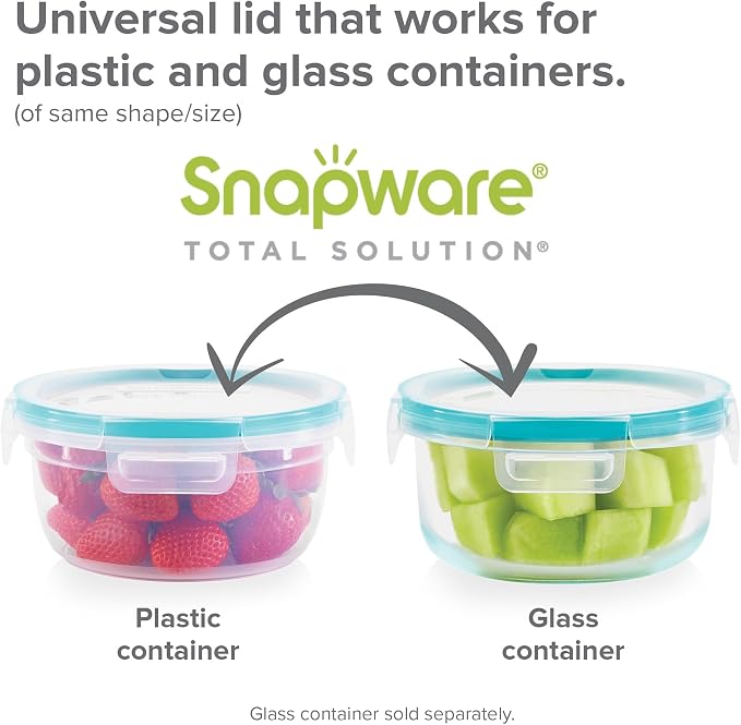 Snapware Glass Total Solutions Food Storage Containers Set, Airtight & - Image 5