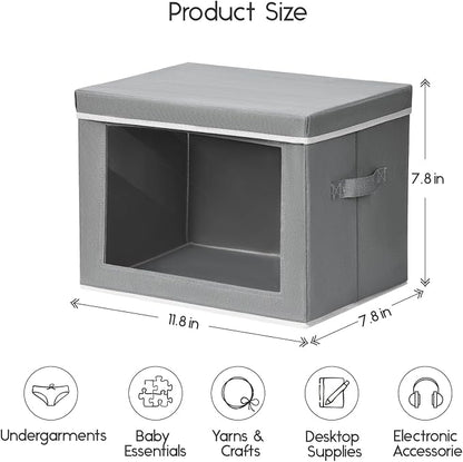 Homsorout Storage Bins with Lids - Image 2