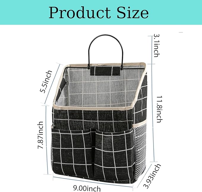 2pcs Wall Hanging Storage Bag, Wall Hanging Organizer Bags - Image 2