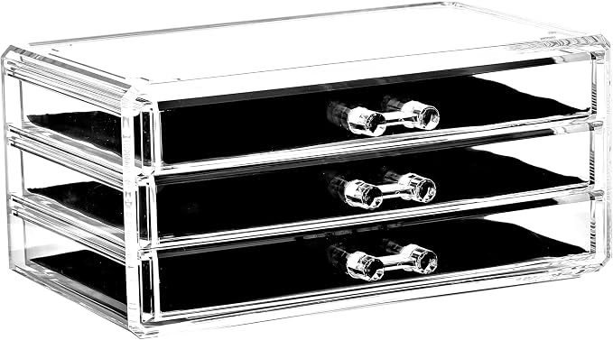 Ikee Design 5 Pcs Set Acrylic Makeup Organizer - Image 5
