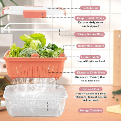 68oz Berry Keeper Fruit Storage Container - Image 4
