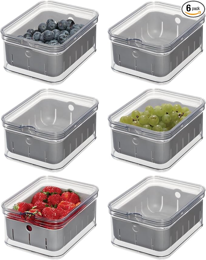 iDesign Small Fridge Berry Bin by iDesign