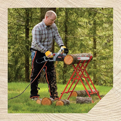 Oregon Steel Log Saw Horse, Foldable & Adjustable Sawbuck, 10 Inch Log Capacity - Image 3
