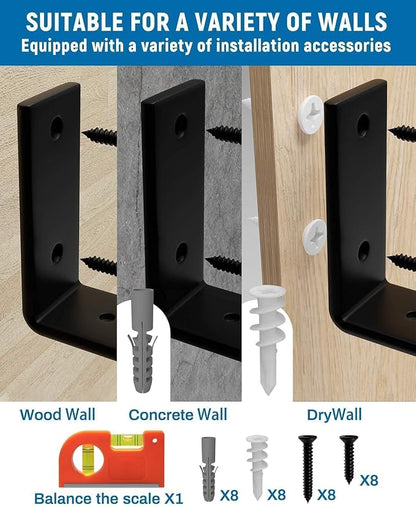 LEOPO Shelf Brackets 12 inch - Image 6