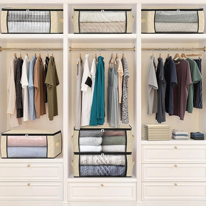 Fab totes 35L Closet Organizers and Storage, Foldable Under Bed Storage - Image 7