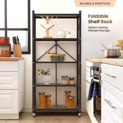 Our Modern Space 5-Tier Foldable Storage Shelf - Image 7