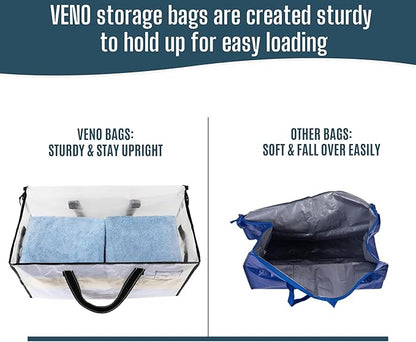 VENO 8 Pack Heavy Duty Moving Bags, College Dorm Essentials Packing Supplies - Image 6