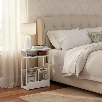 Narrow Side Table, 3-Tier Slim End Table - Image 5