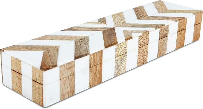 Handicrafts Home White Decorative Storage Box by HandicraftsHome