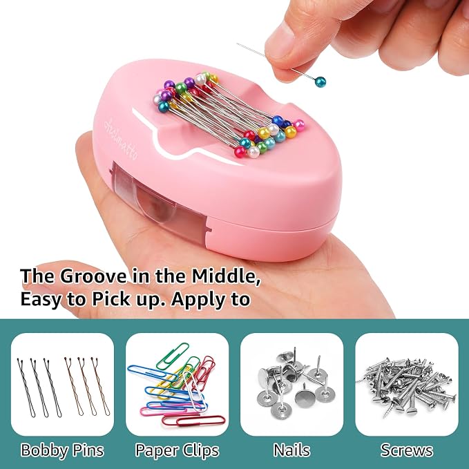 Arcimatto Magnetic Pin Holder, Strong Magnet Pincushion - Image 3