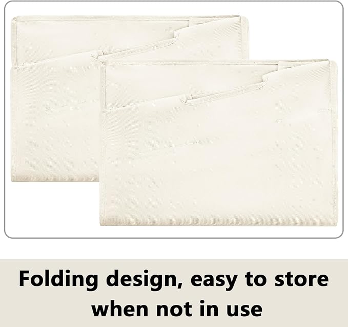 Windyun 3 Pcs Hypotenuse Laundry Sorter Replacement Bags Hamper Cart Removable - Image 7
