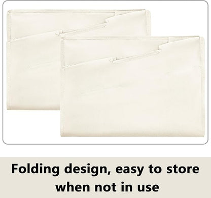 Windyun 3 Pcs Hypotenuse Laundry Sorter Replacement Bags Hamper Cart Removable - Image 7