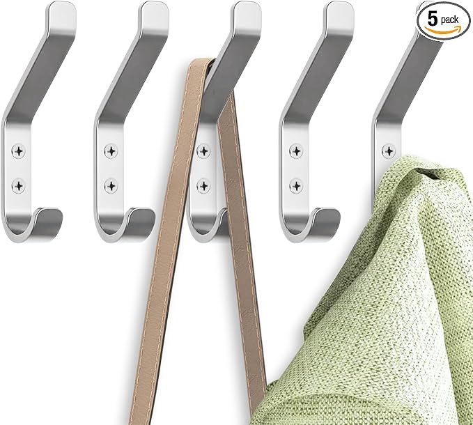 GlazieVault Coat Hooks – Door Hook by GlazieVault
