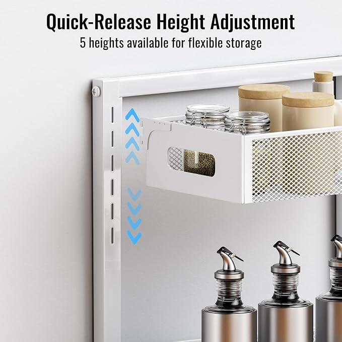 Full Metal Under Sink Organizer, Pull Out Cabinet Organizers and Storage - Image 4