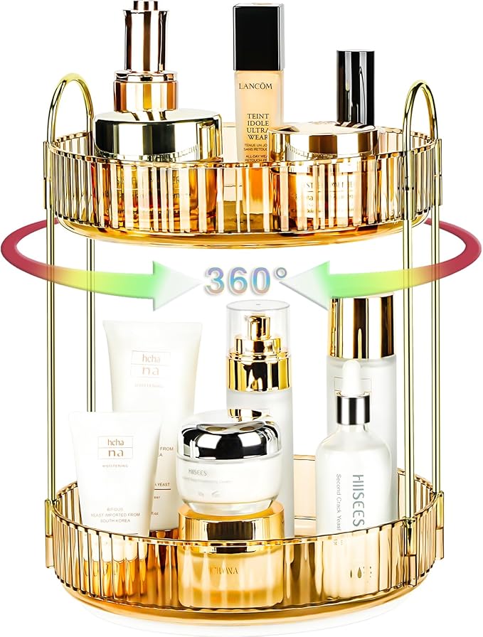 360 Rotating Makeup Organizer by Niluks
