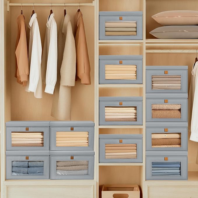 DIMJ Storage Bins with Lids - Image 3
