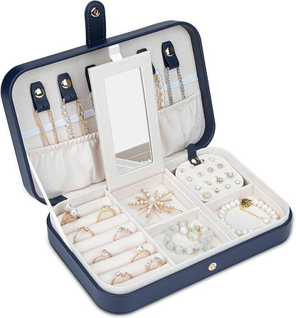 Small Jewelry Box, Travel Jewelry Case Portable Jewelry Boxes by V-LafuyJewelryBox