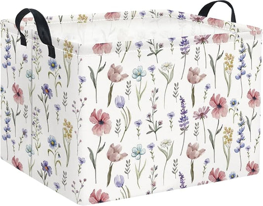 Rectangular Baby Kids Storage Basket by TIBAOLOVER