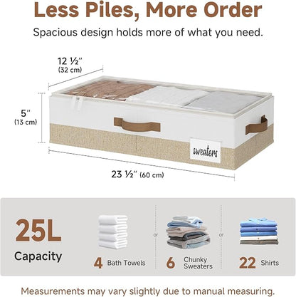 StorageWorks Under Bed Storage Containers - Image 2