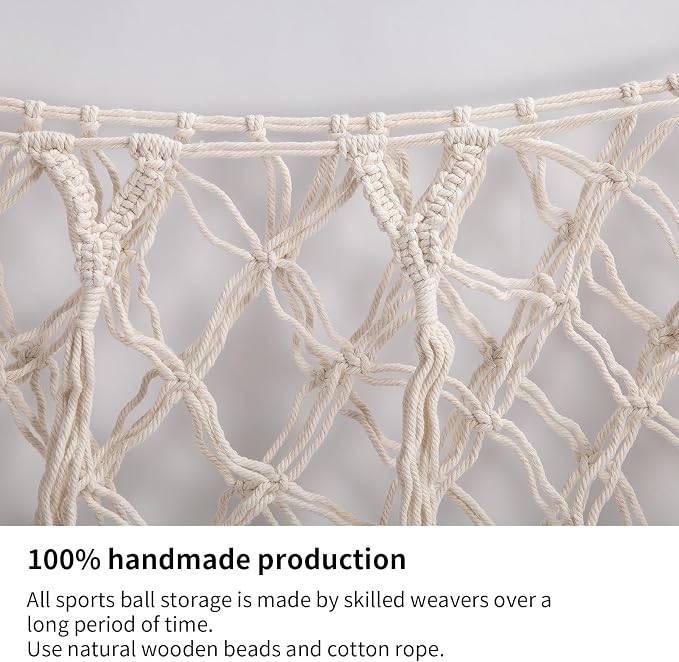 Sports Ball Storage Net, Hanging Basket Organizer Net - Image 4