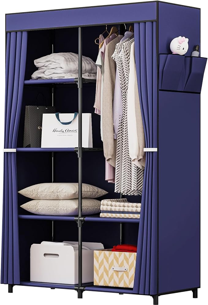 SORCEDAS Portable Closet Wardrobe Organizer Storage by SpecialYourHome