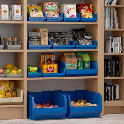 Akro-Mils 30138 Plastic Shelf Bins, Heavy Duty Storage Bins - Image 2